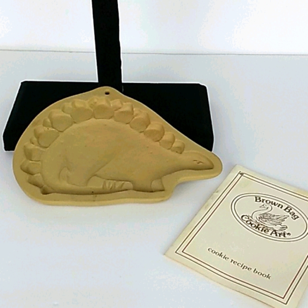Brown Bag Cookie Dinosaur Art Mold
